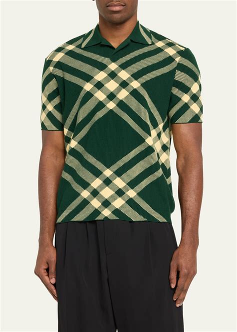 Burberry Men's Check Camp Shirt 